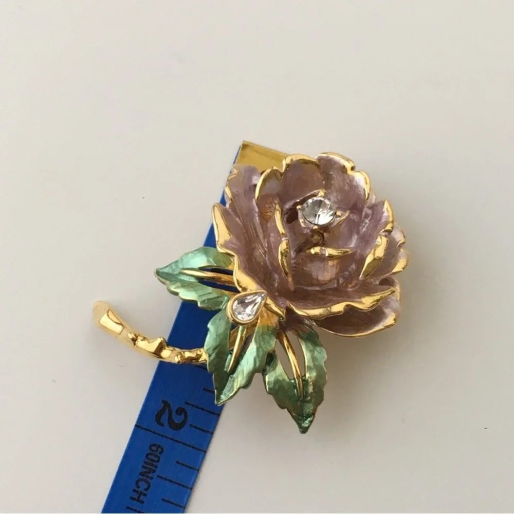 Princess Diana English Rose Pin/Brooch - Picture 7 of 12